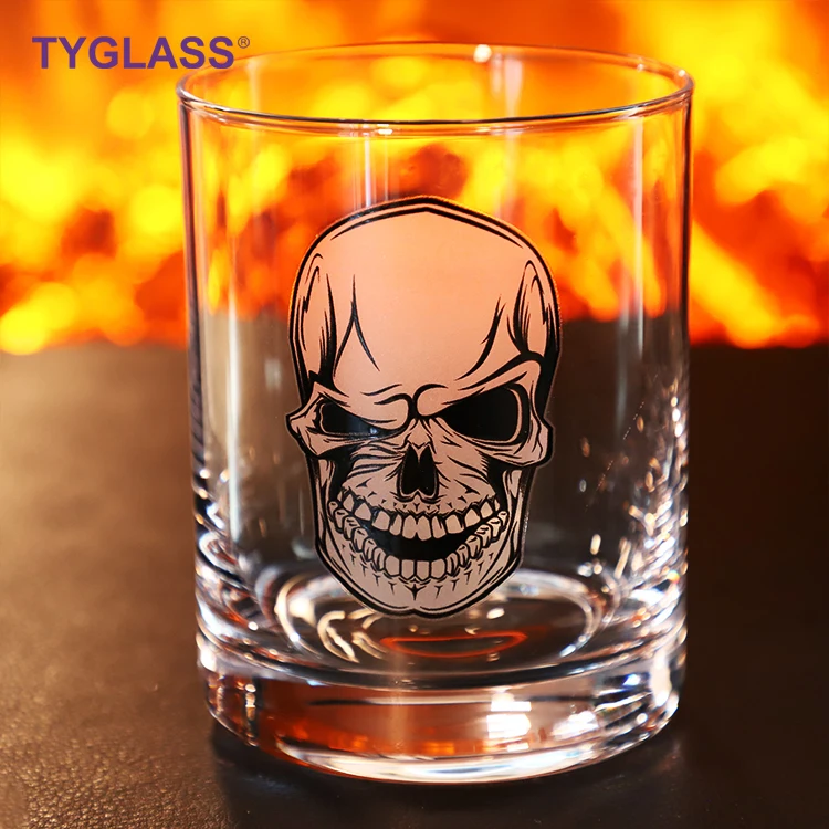 Factory Price Wholesale Custom Halloween Luminous Coffee Cups Halloween Vampires Cup For Party Supplies