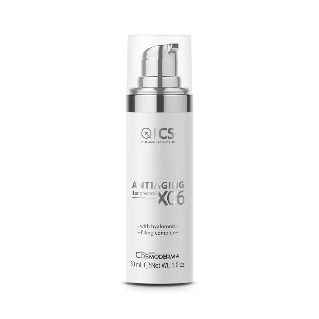 Private label ICS Antiaging X06 Filler Cream Cosmoderma skincare 30ml Made in Italy OEM