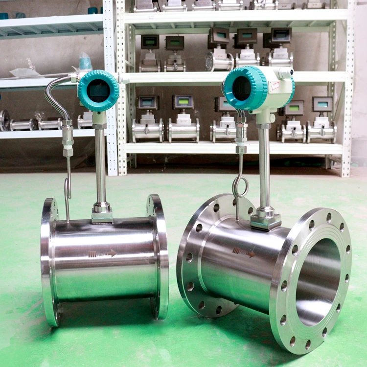 DN50 mini panel gas measure RS485 diesel oil China manufacturer 4~20mA good price shedding flow meter hydraulic Air flowmeter