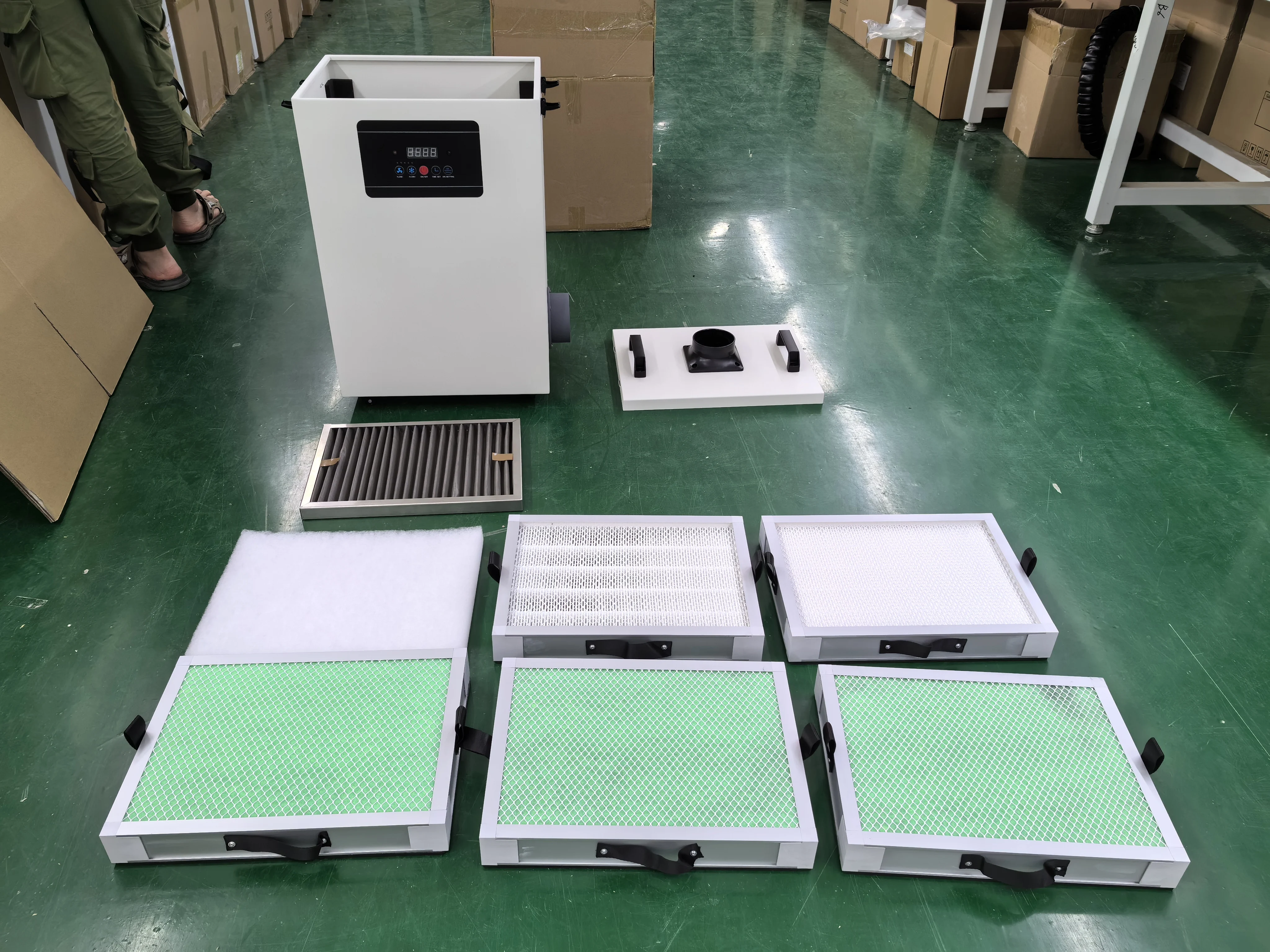 air purifier smoke smoke purifier cigarette smoke air purifier for welding  cutting machine 200W 400W 800W