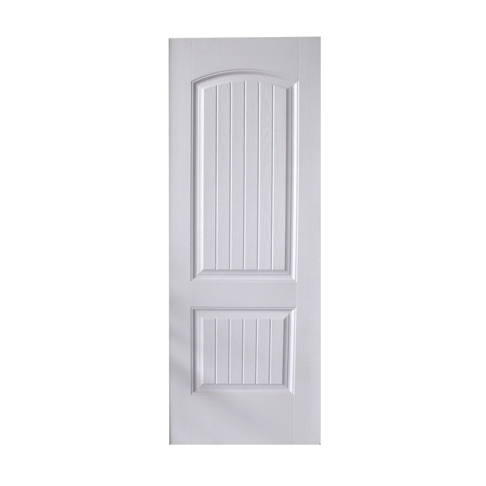 
GO-B3 Directly factory molded HDF melamin door skin sheet wooden interior door skin panel white 