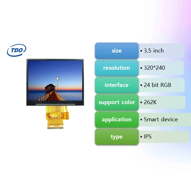 320*240 ips tft lcd display 3.5 inch