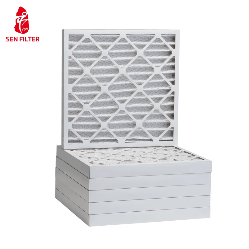 Oem Hvac фильтр Merv панели Сложенный кондиционера