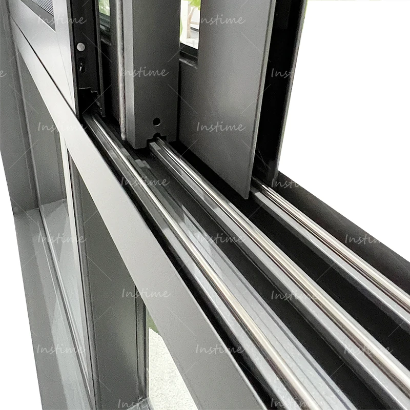 Instime Professional Manufacturer China Factory Price Timber Window Aluminum Casement Windows For Home