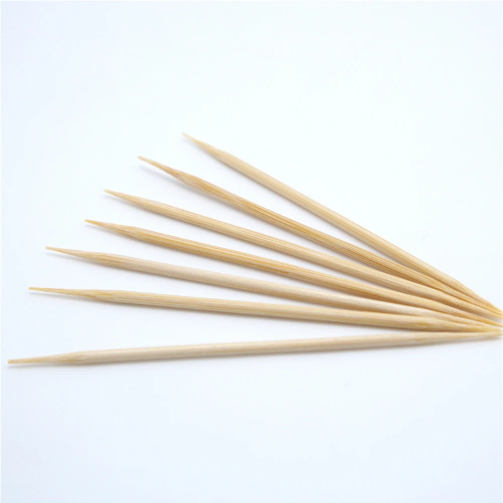 Disposable bulk diameter 2.0mm  bamboo toothpicks