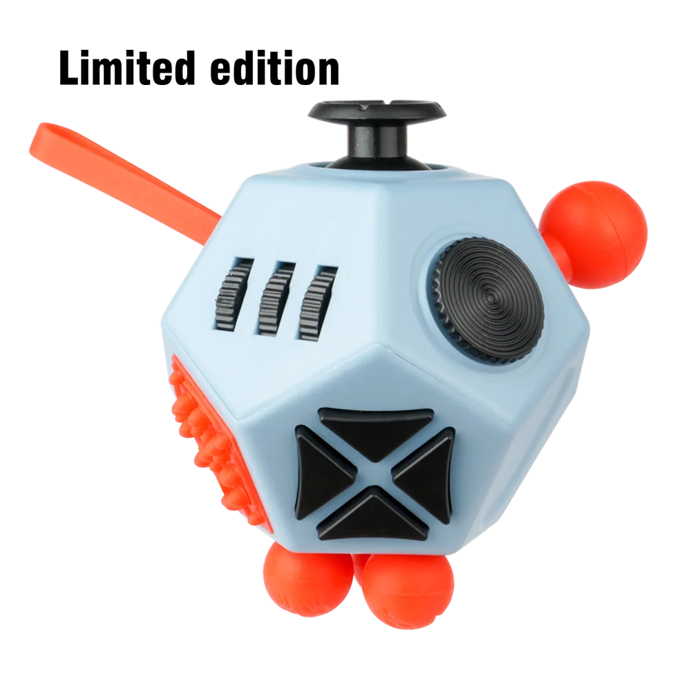 Fun Adult Resistance Anxiety magic Infinite Anti Stress fidget toy 12 Cube Business Decompression Toys