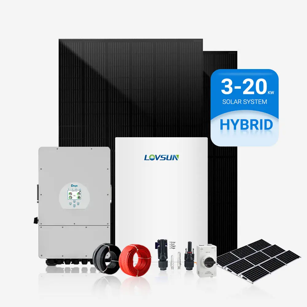 10Kw 12Kw Hybrid Inverter 3 Phase 380V 5kw 8kw 12kw Lipower Offgrid Solar Energy Storage Power System