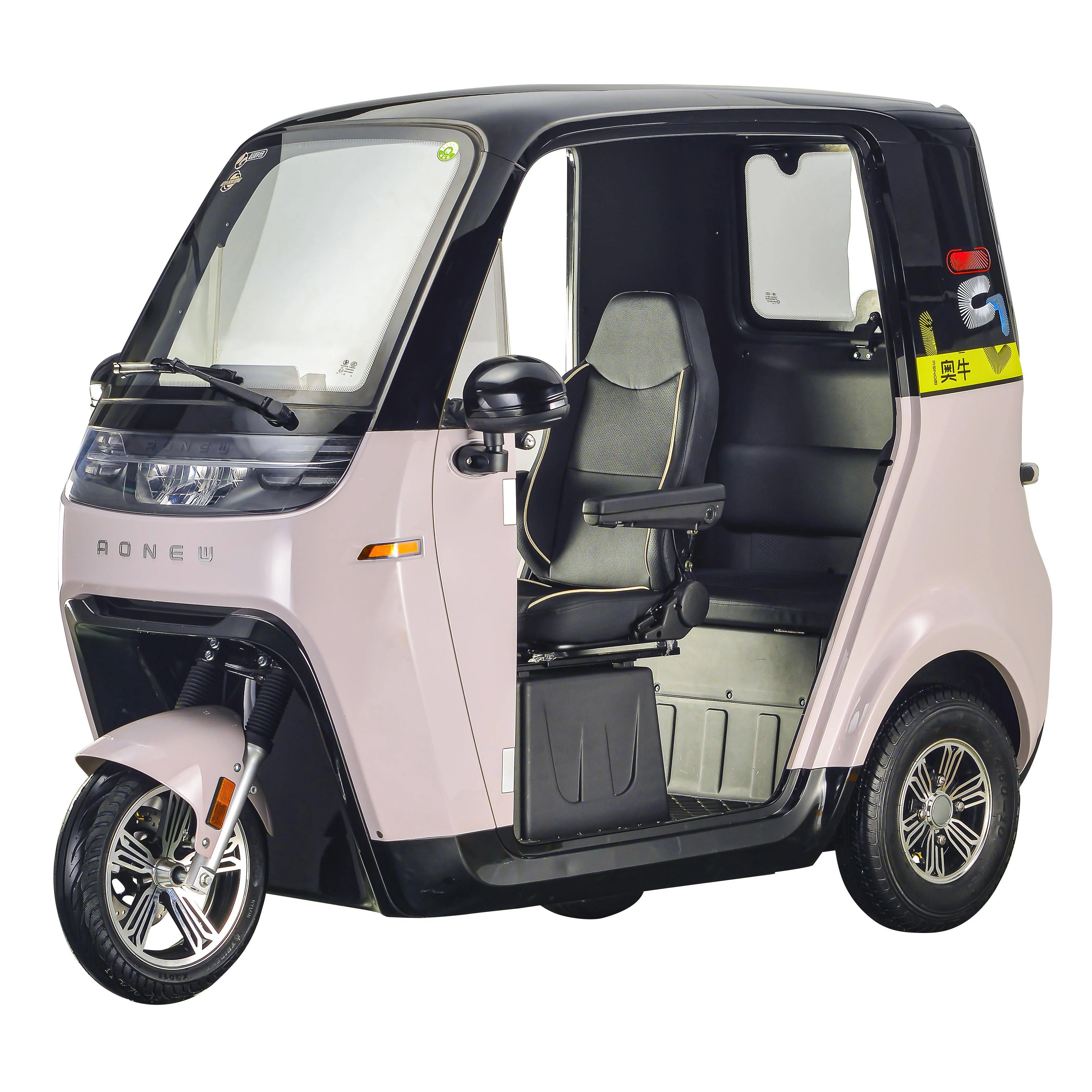 Hot Sellers  Manufacturer Fully Enclosed Electric 3 Wheel Tricycle For Adult