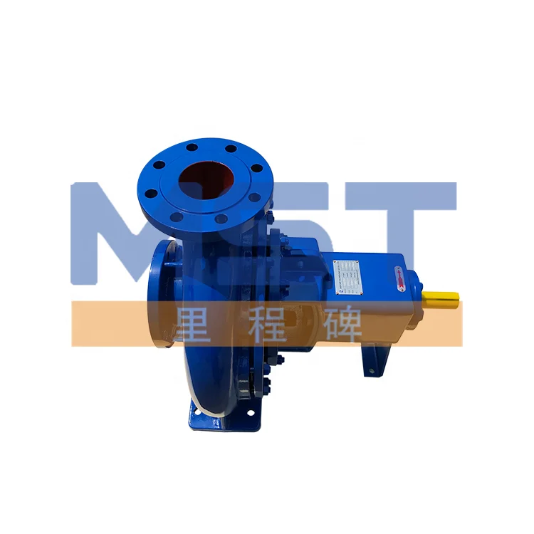 Энергоэффективный 6-дюймовый 80-сильный горизонтальный насос электрический дизельный концевой всасывающий для чистой воды