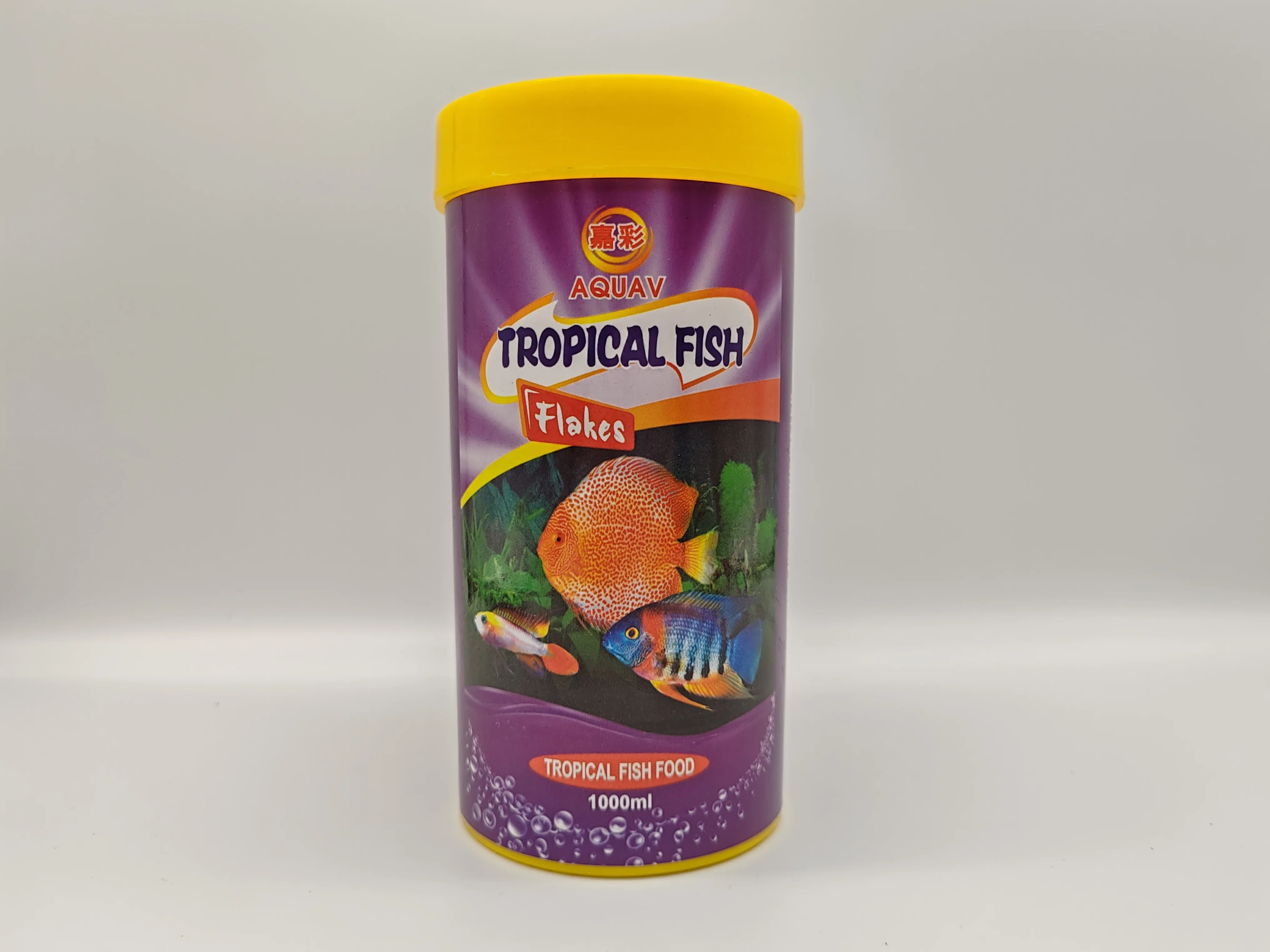 Preium  AQUAV tropical fish flakes with Purple Label
