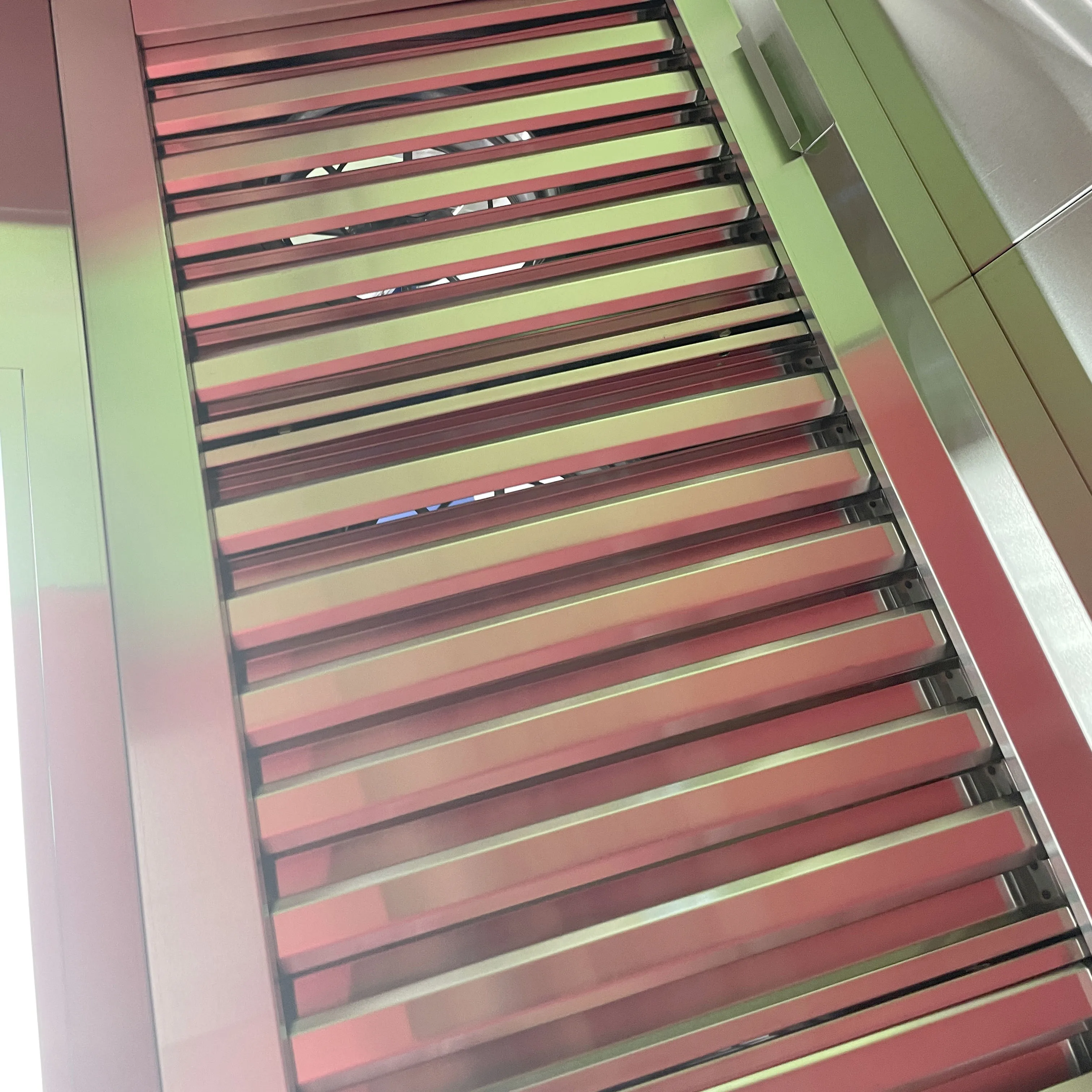 Commercial Stainless Steel Cooker Smoke Exhaust with light With fresh air system Island-Style extractor Range Hood