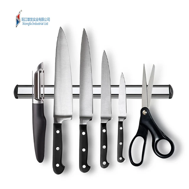 High performance Knife Block Holder Magnetic 14 Inch Aluminum Magnetic Knife Holder Magnetic Knife Bar