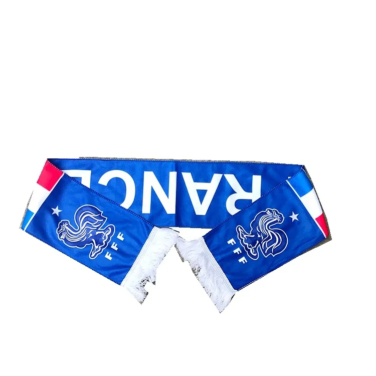 wholesale Wales soccer football scarf 2022 qatar world cup Custom Sports Souvenir football scarf, Germany football scarf