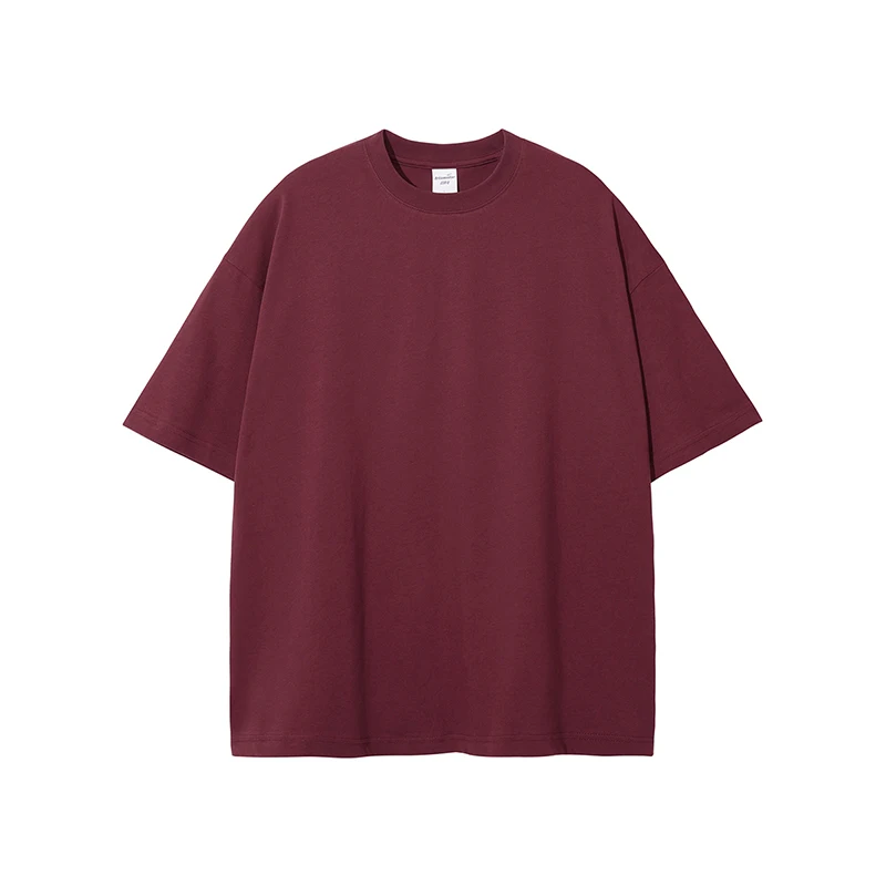 Unisex Summer Plain 230 gsm Cotton T Shirt with Custom Printing Free Mock Up Super Soft Oversize Minimalist T-shirts