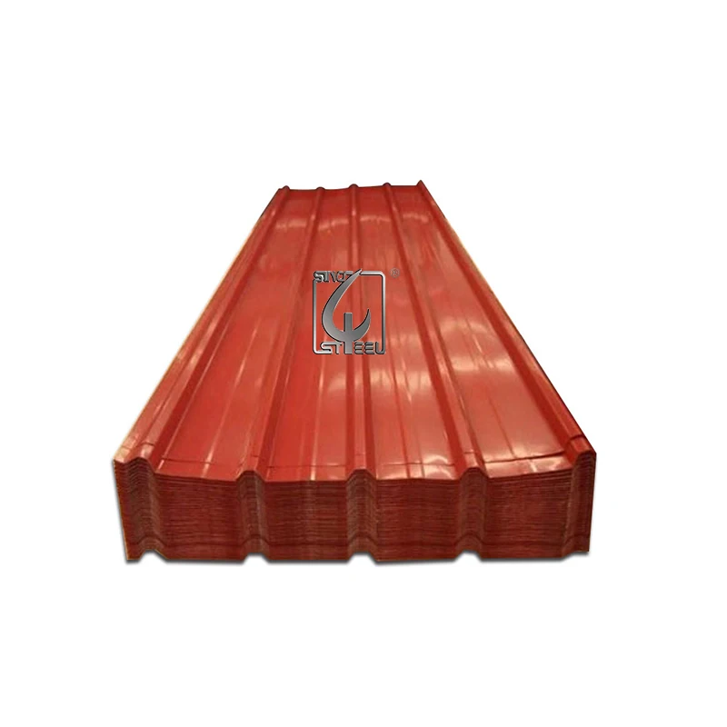 Предварительно окрашенные оцинкованные кровельные листы Ppgi цветной кровельный
