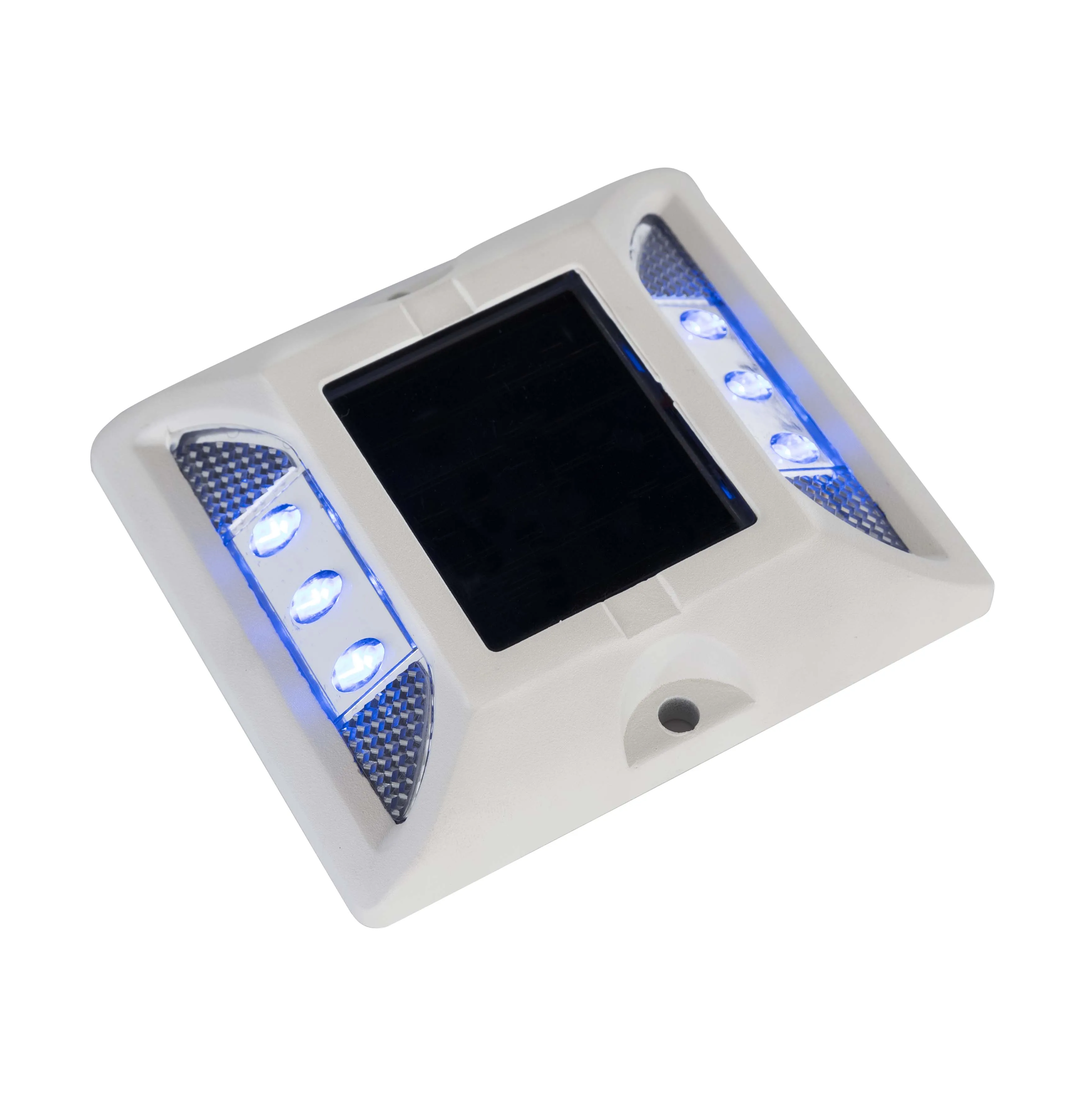 Aluminium Cat Eye Road Stud Solar Path Road Stud Marker Cat Eyes Reflecting Road Stud Reflective