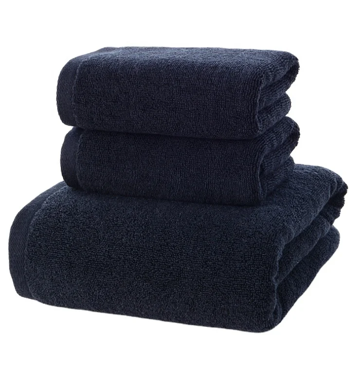 Чистый 100% хлопок пользовательские тренажерный зал полотенце фитнес спортивное с логотипом