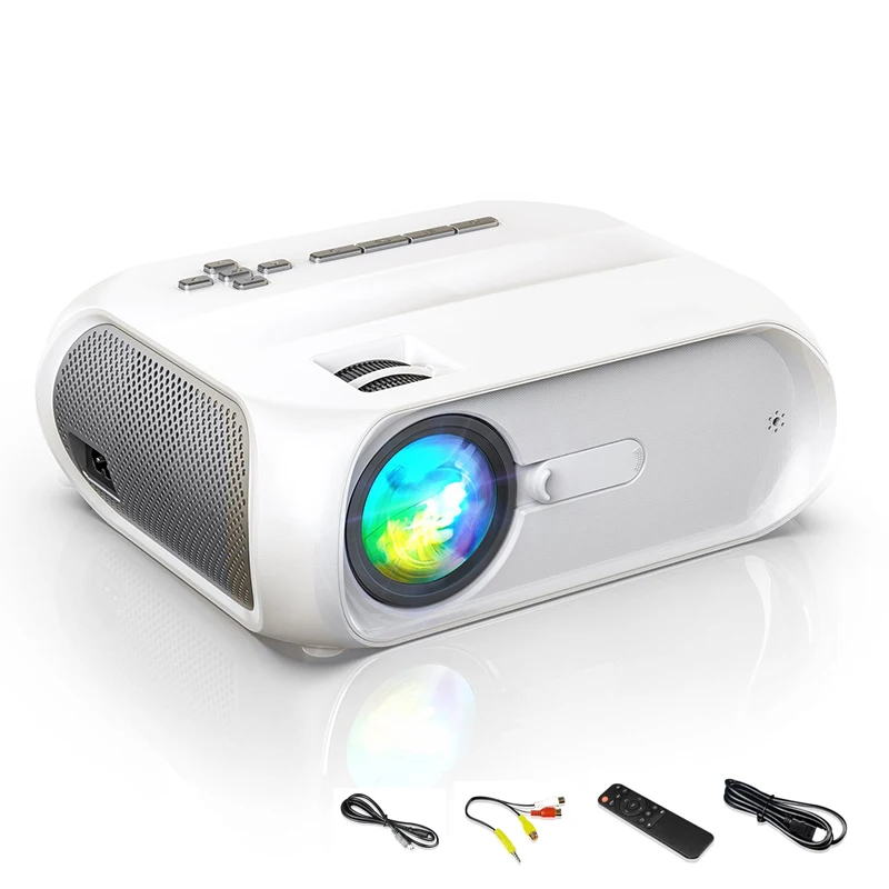 [Best Choice Online shop] Miracast 1280x720 HD Native 1080p LCD LED Home video projector