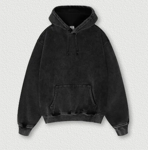 OEM Factory Casual Wear High Street Style Customizable Fleece Fired Snow Men Hoodie