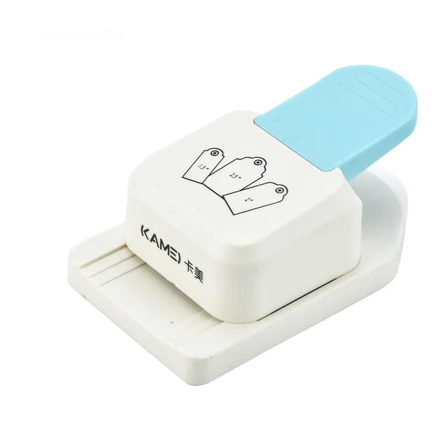 3 In 1 Paper Punch Label Punch Corner Cutter DIY Toy for Scrapbooking Card Making Paper Crafts Suitable for Home Office School