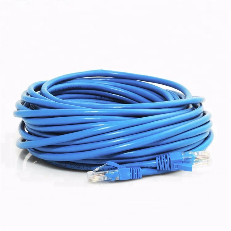 Top Sale UTP 100M/1000Mbps Ethernet Internet CAT6 RJ45 Network Cable For Router DSL Modem