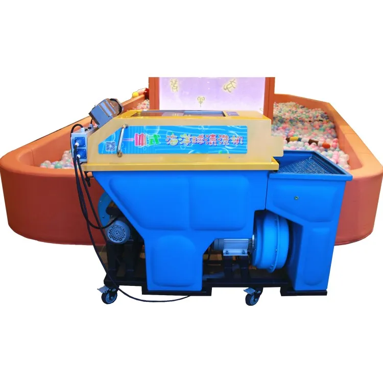 Kids Indoor Playground Automatic Commercial Convenient Small Integrated Ocean Ball Pool Washer Machine
