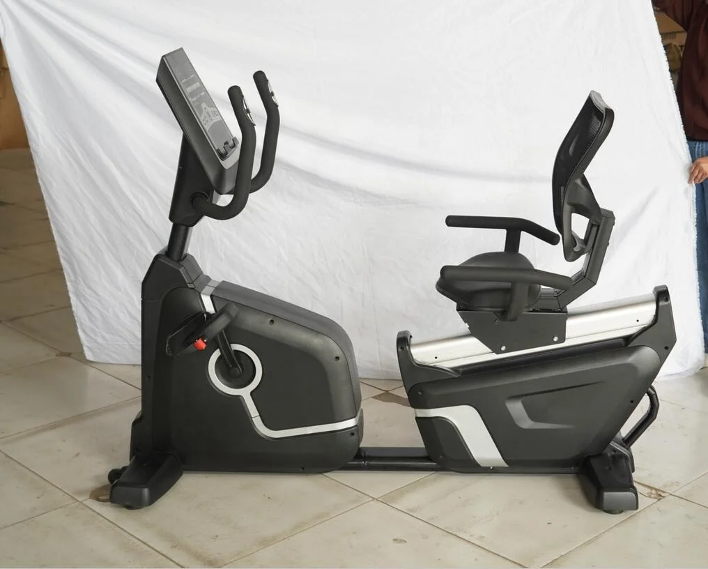 Gym Use Commercial Recumbent Bike /Exercise Bike Fitness with 32 levels Self Generator