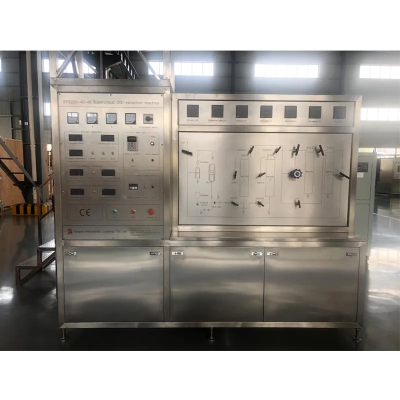 High End Simple Carbon Dioxide Supercritical CO2 Fluid Extraction Equipment 5L(3L) From China