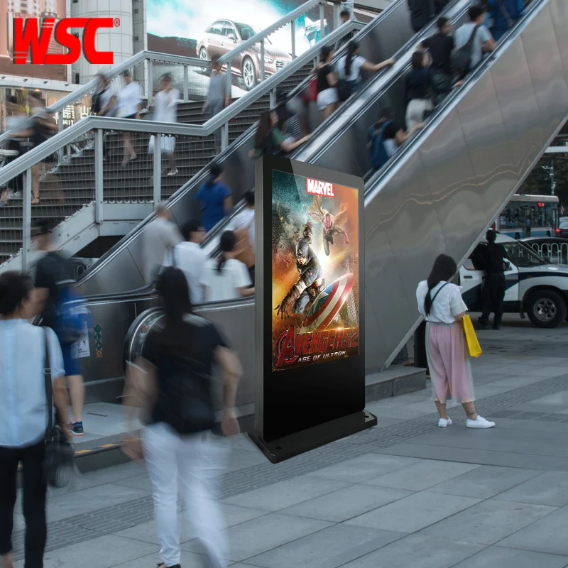 Outdoor Advertising Digital Display Screens Large Lcd Video Technical Support TFT Online Support 1 YEAR