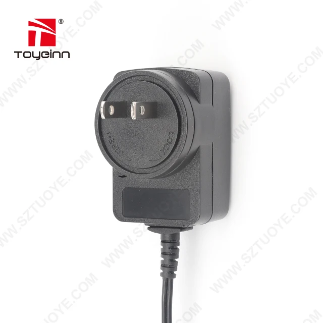 Multi plug 5v 100ma power adapter interchangeable with dc tip 3.5*1.35*10mm ERP RoHS CE approved