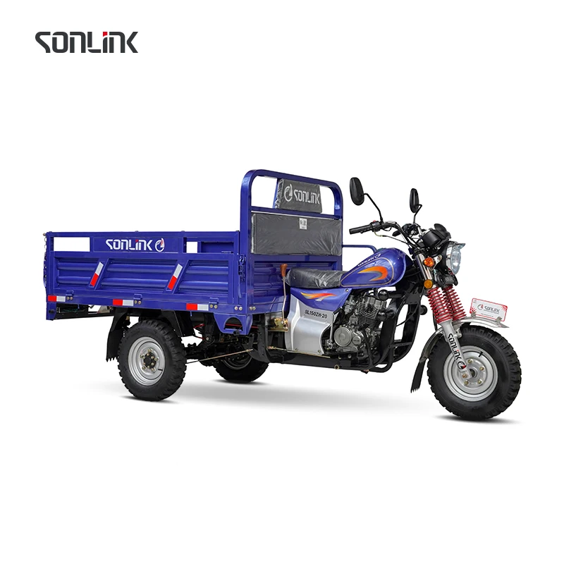 SONLINK MOTOR SL150ZH-1 Tricycle 150CC 3 wheel Motorcycle Gasoline Motorized Tricycles High Power Cargo Truck With Rear Axle