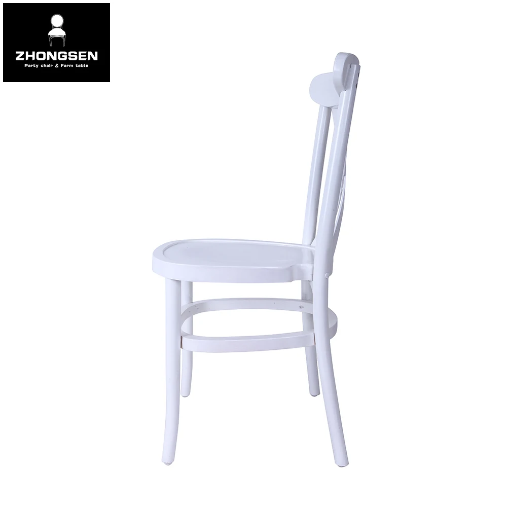 Wholesale Luxury Furniture Hotel Banquet Chairs for Wedding Event Party Gold Frame Dining Cross Back Tuscan chair