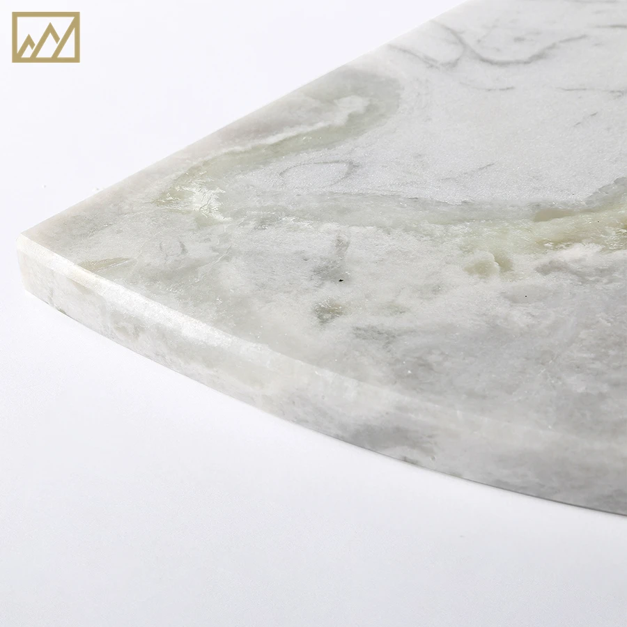 Wall Mounted Natural Stone Triangle Storage Rack Marble Corner Shelf Bathroom Triangle Shelves Shower Corner Shelf