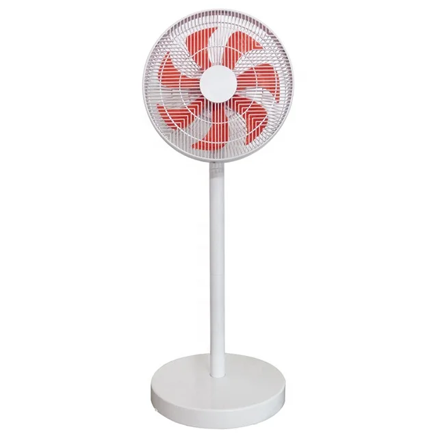 14 inch portable electric smart WiFi control 12v DC rechargeable standing fan with storage chair