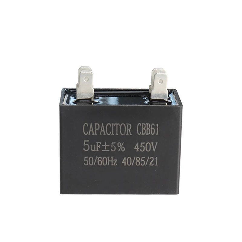 Capacitors CBB61 AC Motor Start Capacitor Air Conditioner Spare Parts
