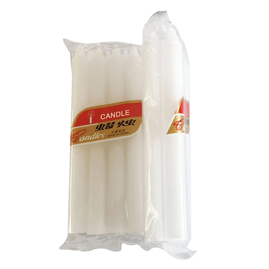 Paraffin Wax 8pcs x 30bag 38g Decorative Candle white household white plain candles