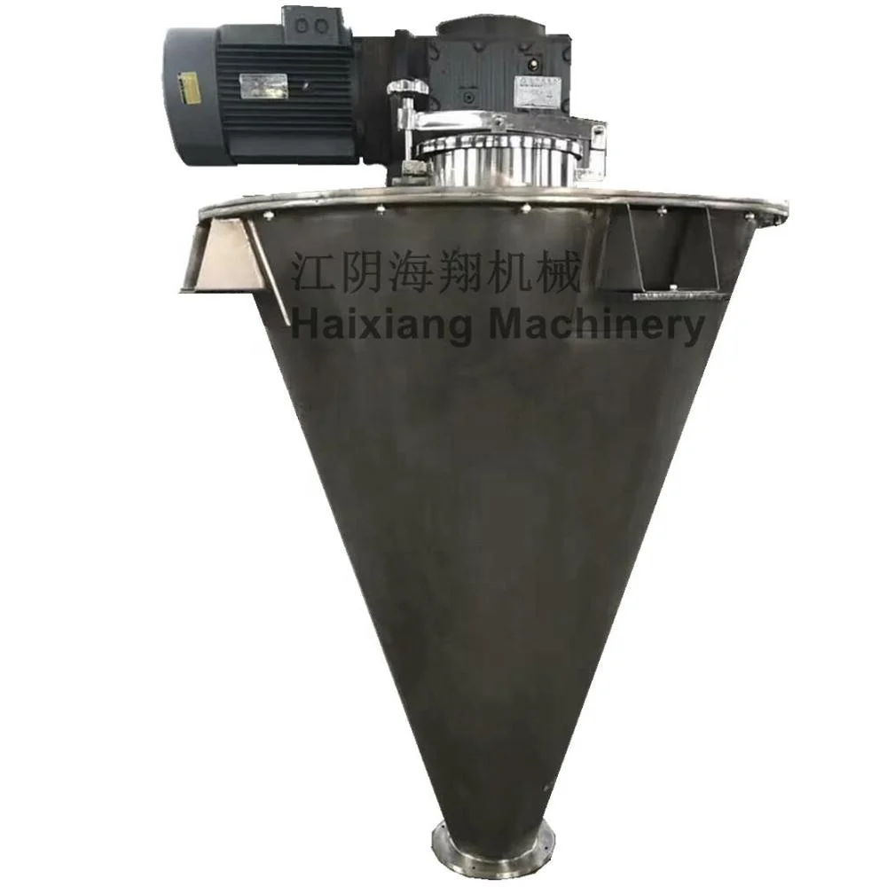 DSH-600 Stainless steel Conical twin screw mixer 600Liter Model mixing machine vertical blender equipment