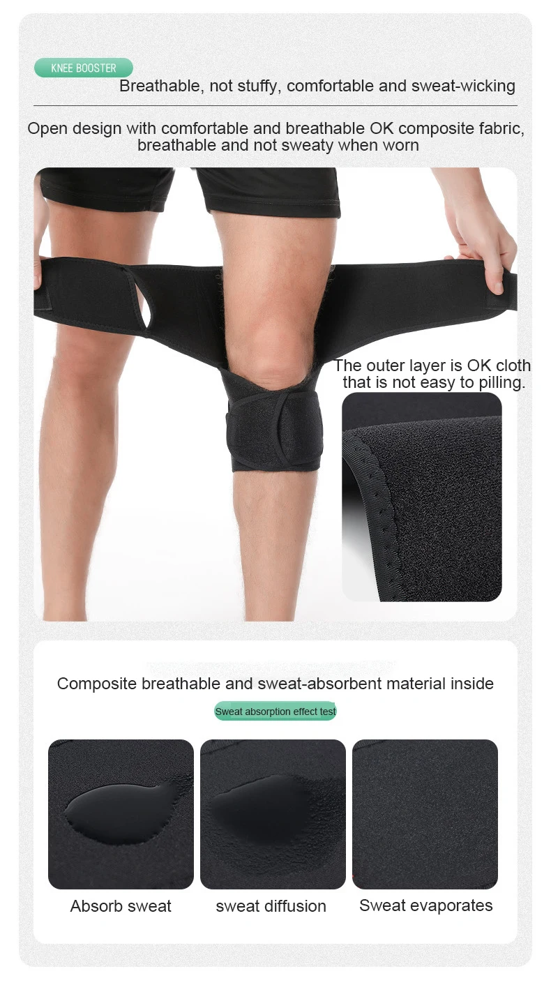 2024 New Style Power Lift Join Support Knee Pad Spring Force Knee Protection Booster for Climbing Sports Training Squat.jpg