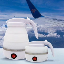 cheap Baby Grade Silicone Hotel Thermal Insulation Small Kettle Travel foldable water heater