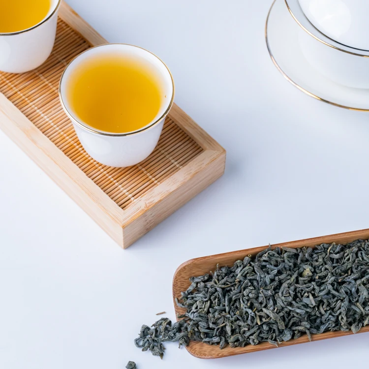 Dazhangshan Chunmee хорошие продажи зеленый 9371 9370 рассыпной чай чистый органический лекарственный ценность