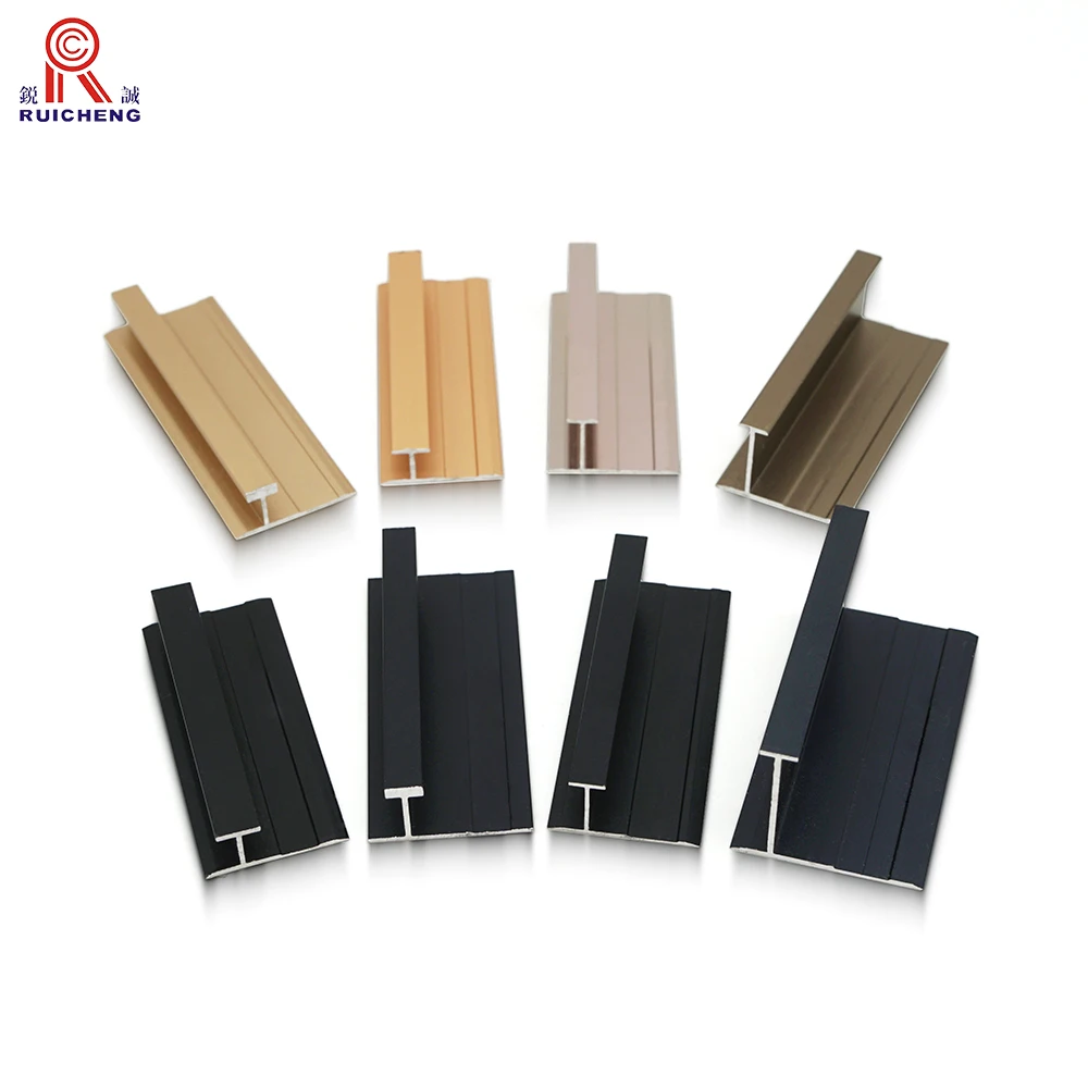 Aluminum Divider Trim For Wall Aluminum Transition Profile Edge Trim