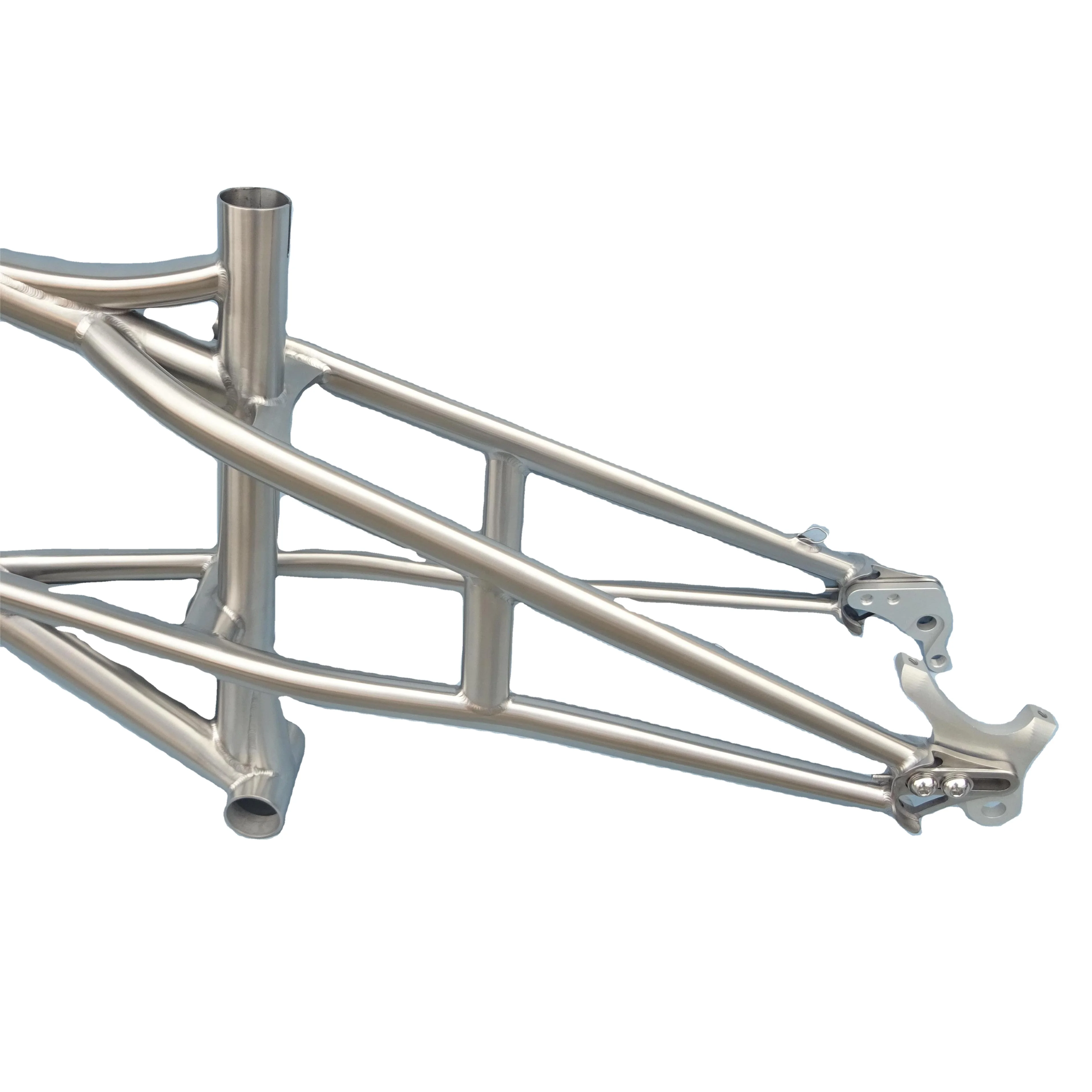 OEM  manufacture Newest 700C   internal cable  routing disc brake  titanium  bicycle parts Slip dropout