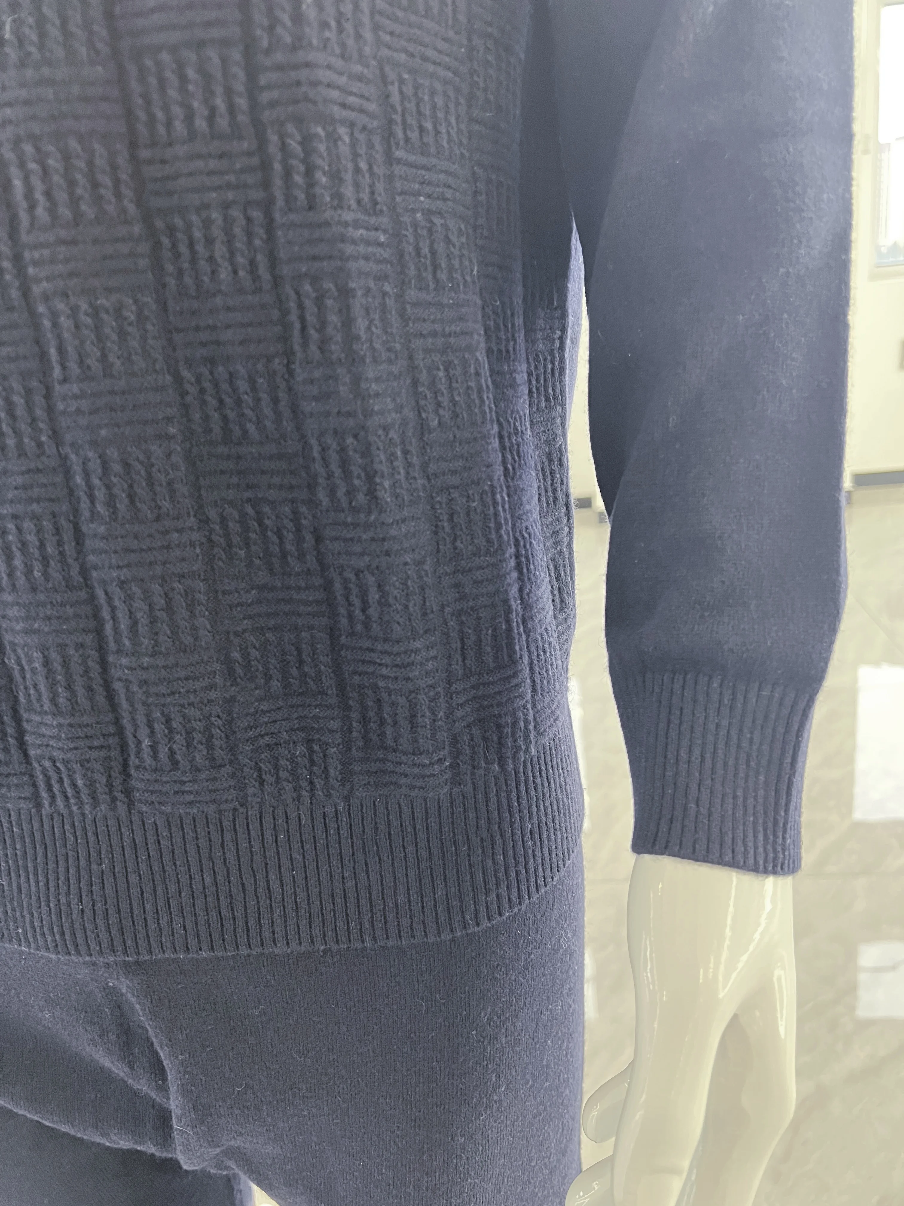 Anti-static woollen sweater for Man CASHMERE keep warm suit