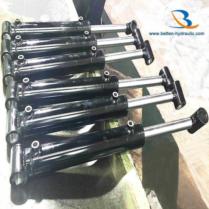Welded Piston Dump Truck Lift Hydraulic Cylinder