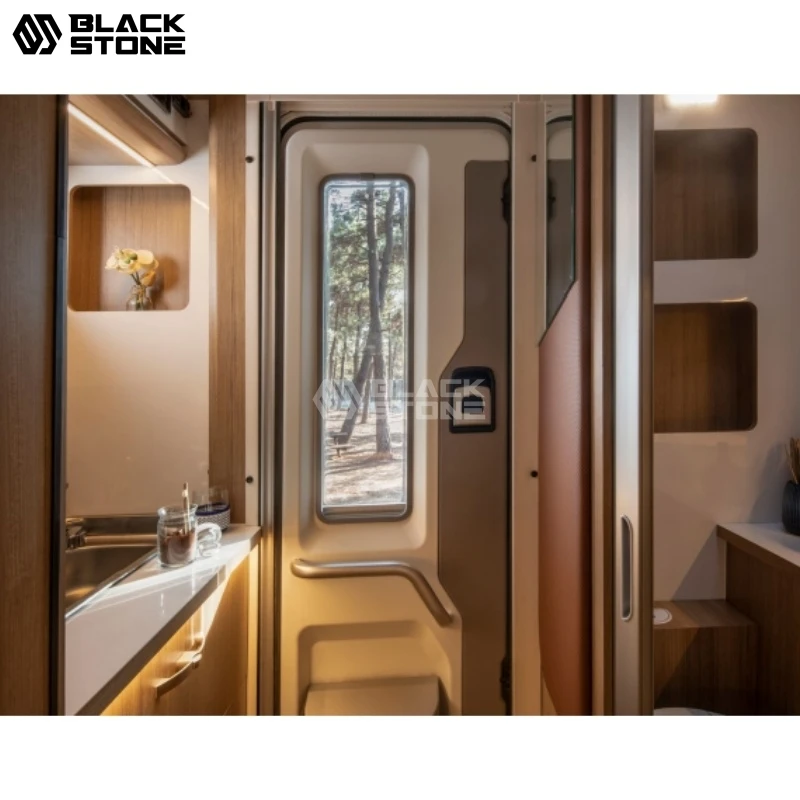 4-Sided Surrounding Viewing Rv Camper Motorhome Truck Truck Popup Camper With Sliding Sides Rv Camper For Pickup