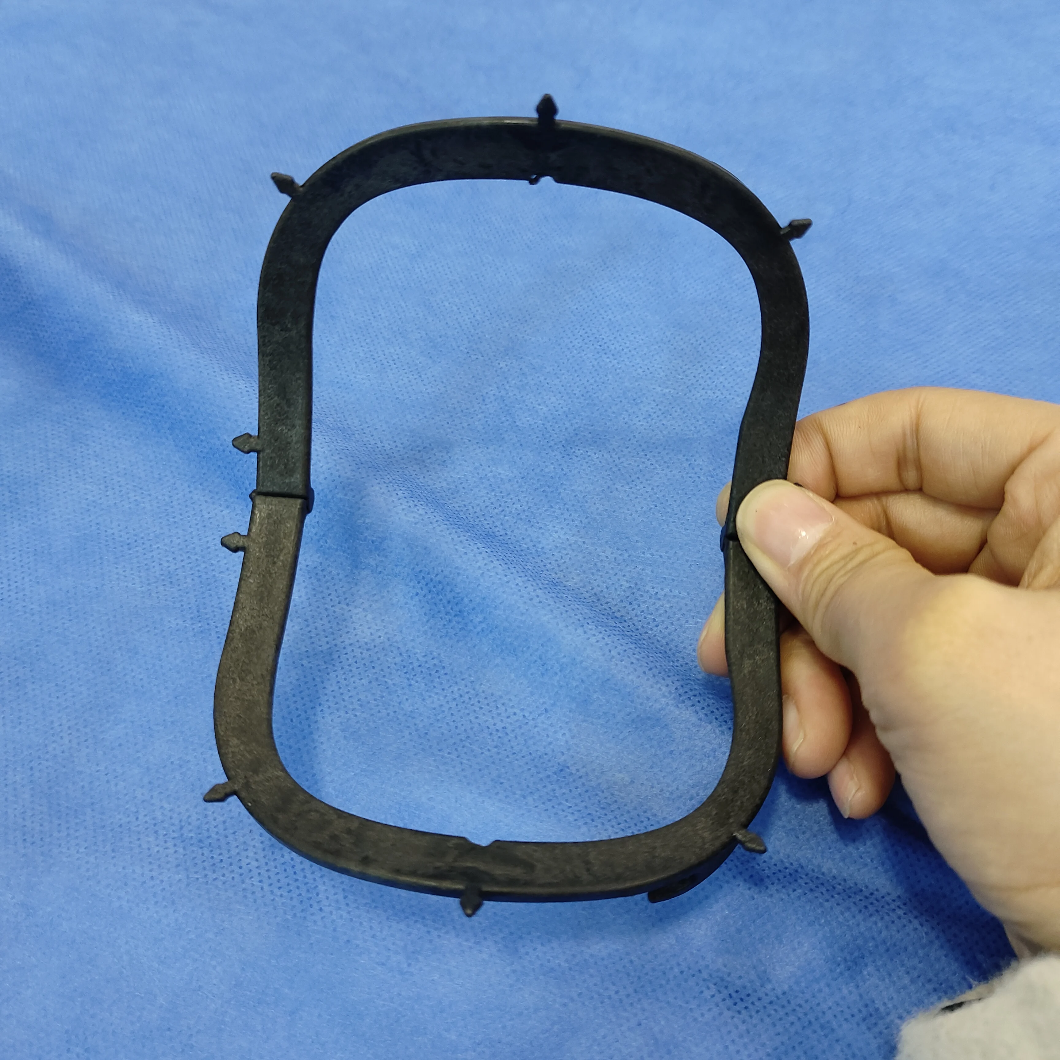 Dental Frame Hager for Rubber Dam Sheet Light Foldable X-Ray Film Foldable 135 14*9.5cm Blue Green Black