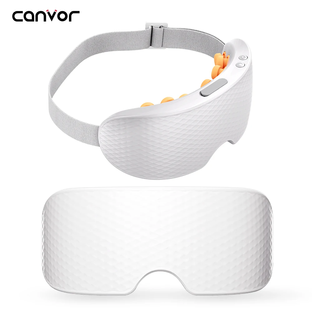 Rechargeable Bluetooth Music Heated Eye Mask Dry Eyes Dark Circles remove Eye Massager