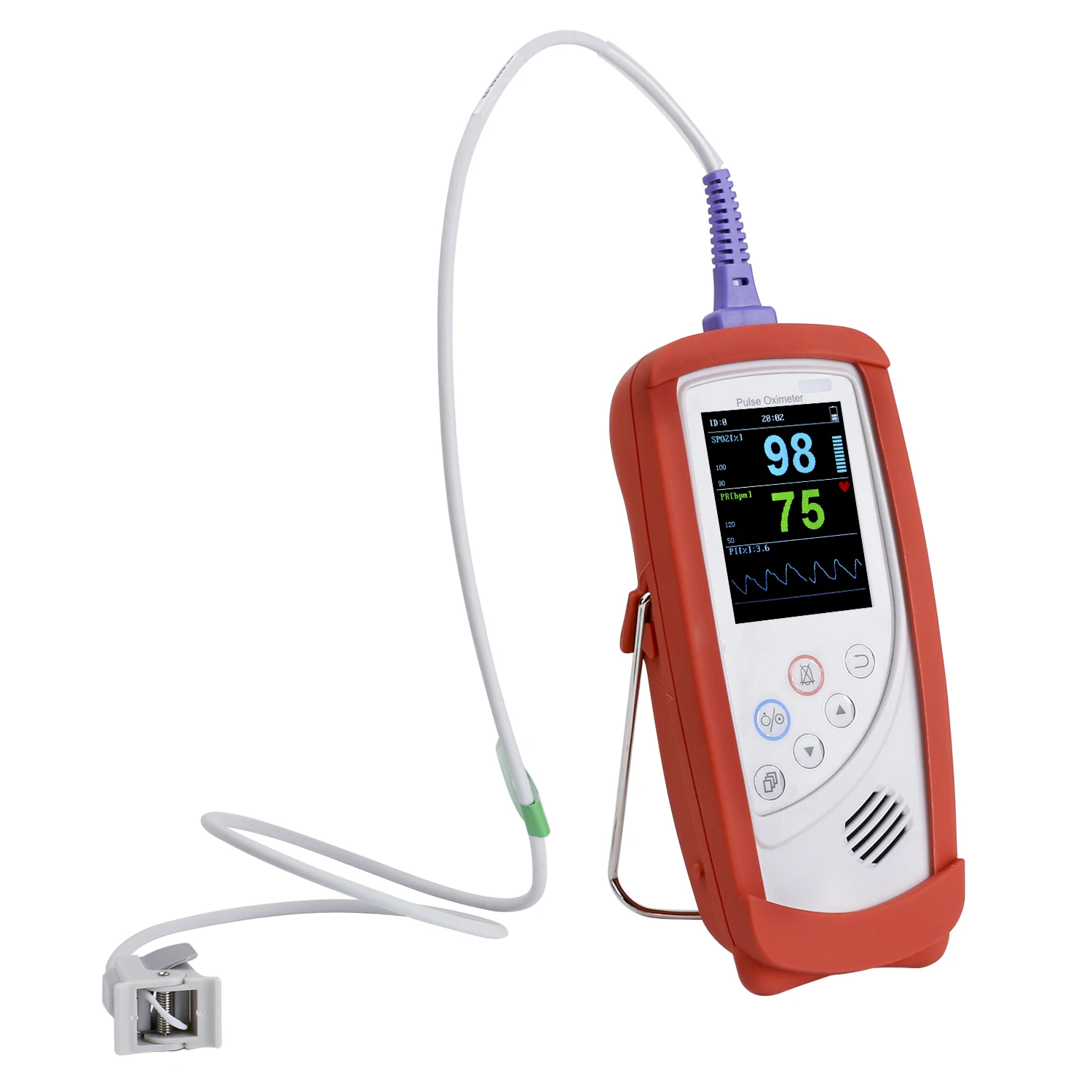 Handheld pulse oximeters for infant adult veterina medical professional oximeters