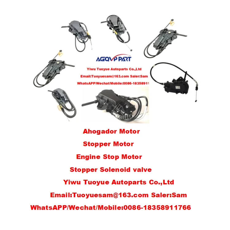 Lenth:1750mm 24V engine start stop Engine Stopper For Isuzu FVR34 6HK1 Engine 1-82840-128-3 1828401283 WR11-309