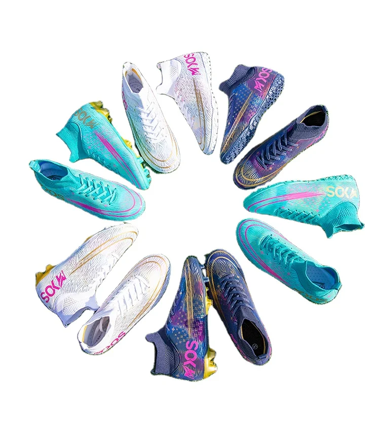 Wholesale Cleats Football Shoes Fashionable Online Mens Football Boot Wear-resistant Comfortable Indoor Soccer Shoes